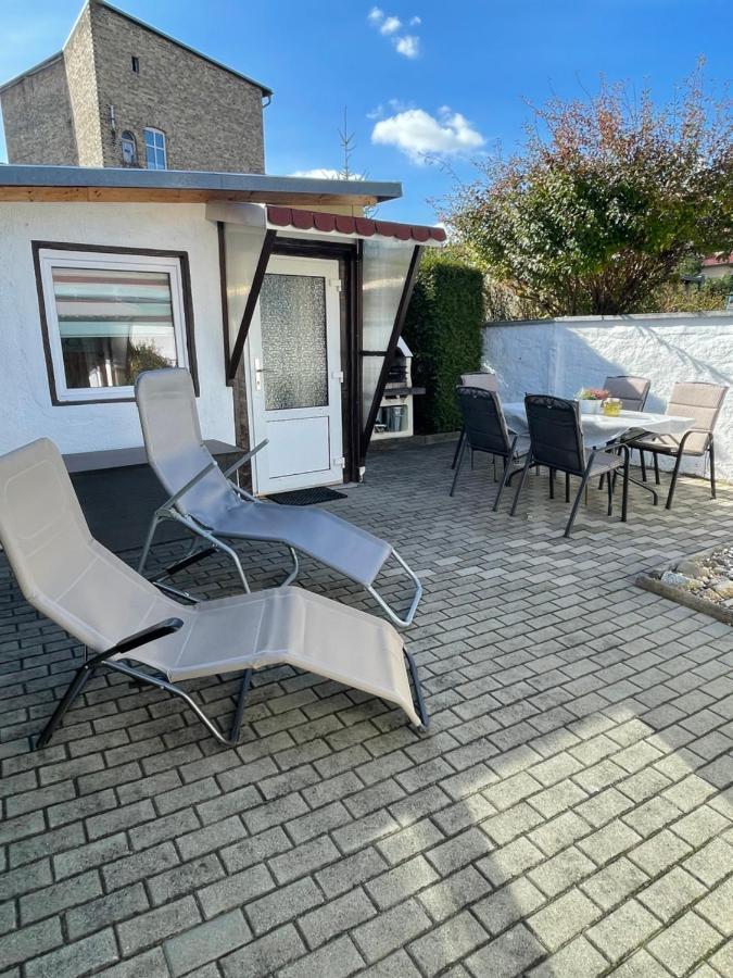 Christels Ferienwohnung 1 In Thale Mit Sonnenterrasse Und Grill エクステリア 写真