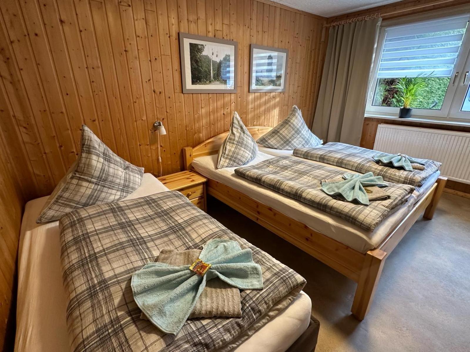 Christels Ferienwohnung 1 In Thale Mit Sonnenterrasse Und Grill エクステリア 写真