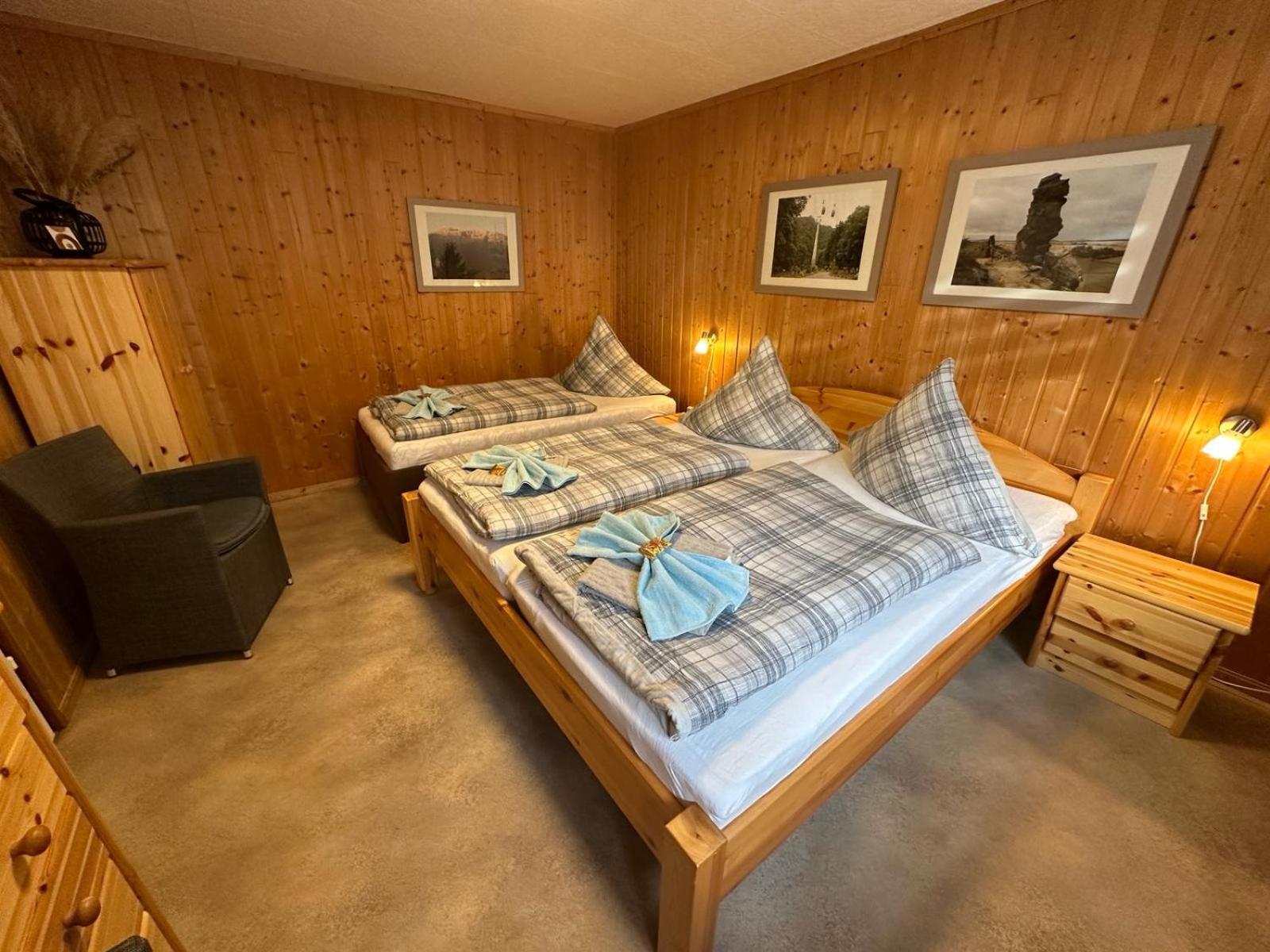 Christels Ferienwohnung 1 In Thale Mit Sonnenterrasse Und Grill エクステリア 写真