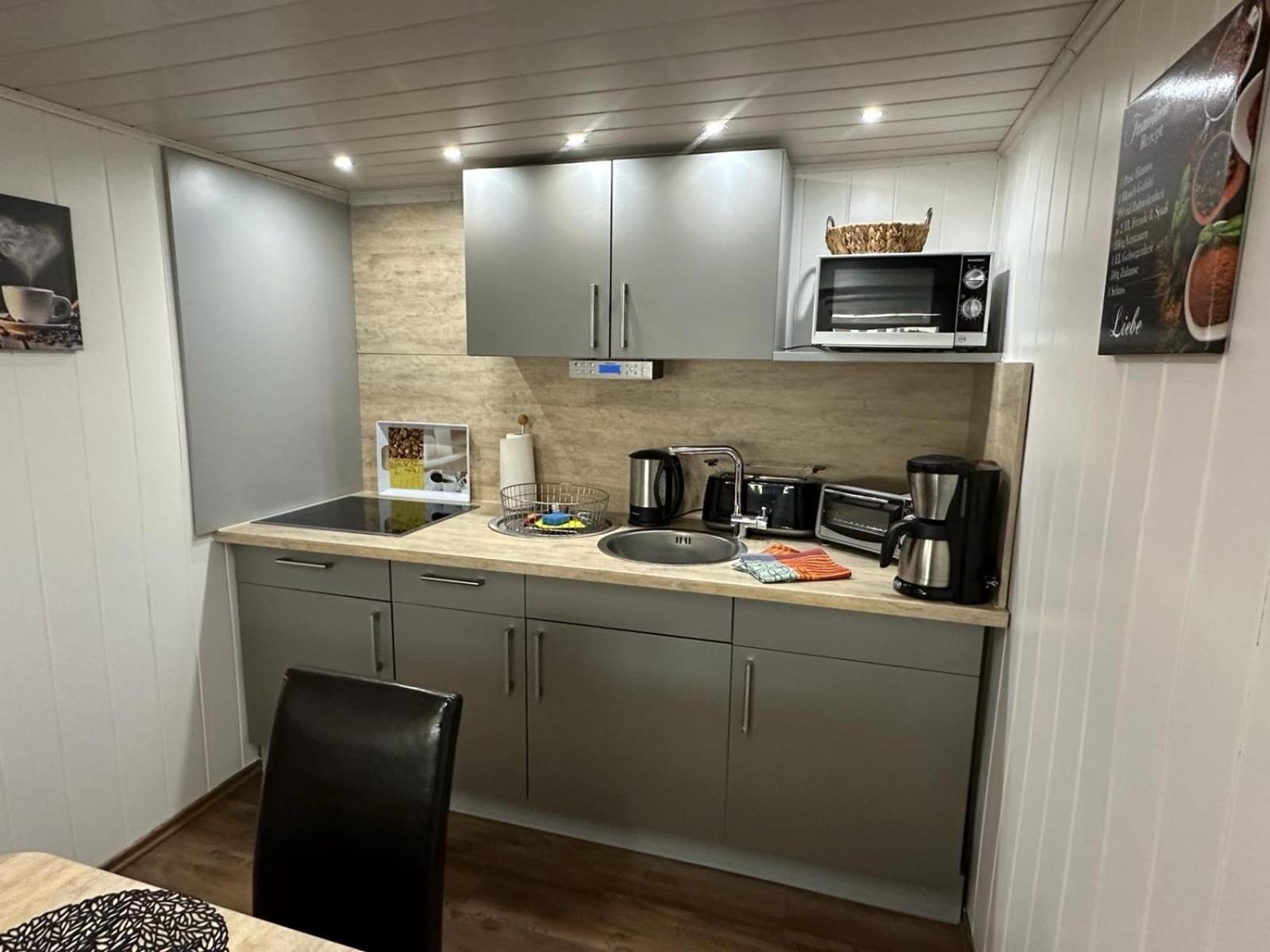 Christels Ferienwohnung 1 In Thale Mit Sonnenterrasse Und Grill エクステリア 写真